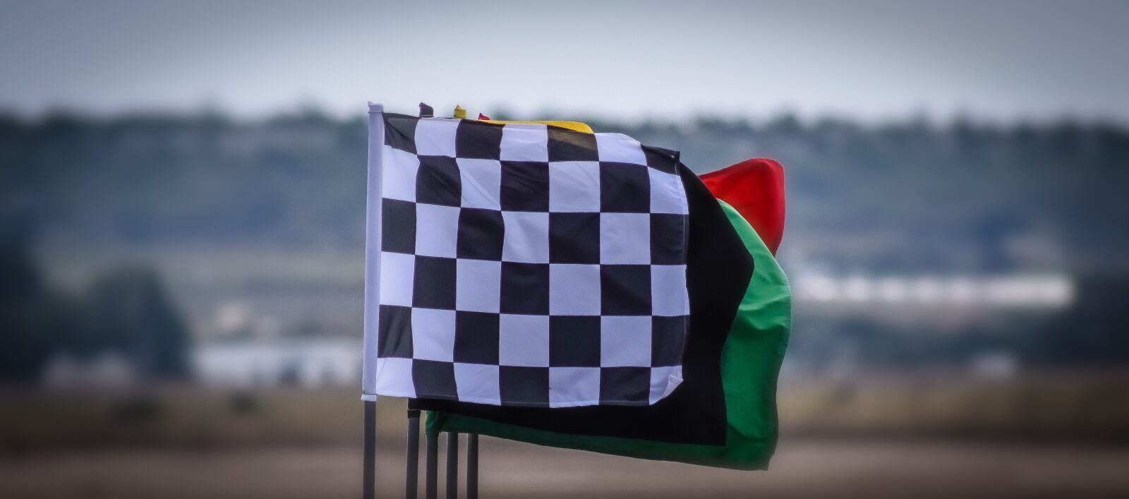 Nikon D3300 sample photo. Race flags, sport, racing photography