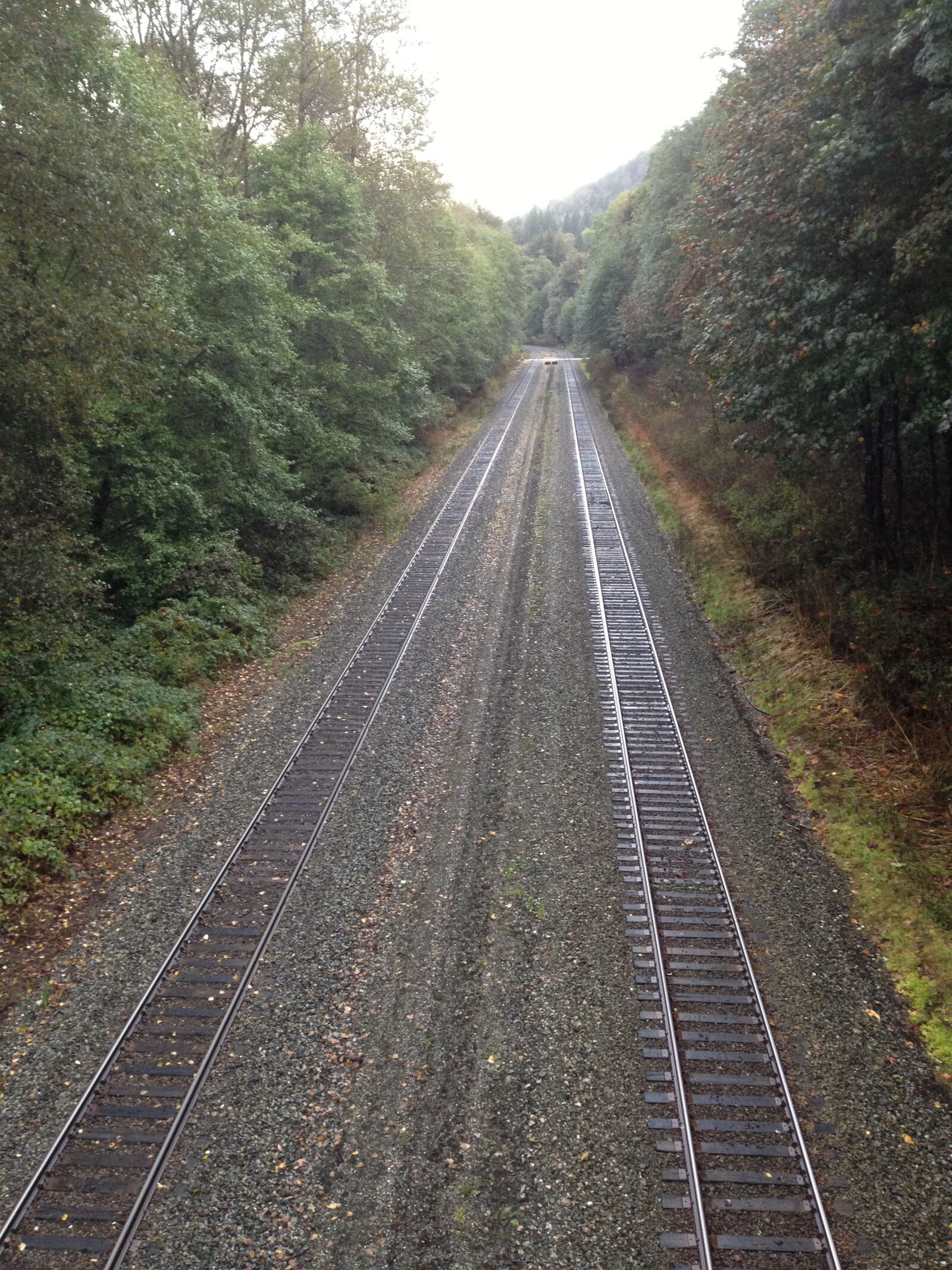 Apple iPhone 4S sample photo. Perspective, summer, train, tracks photography