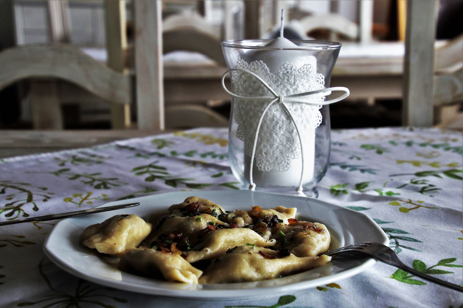 Canon EOS 80D sample photo. Dumplings, polish kitchen, dish photography