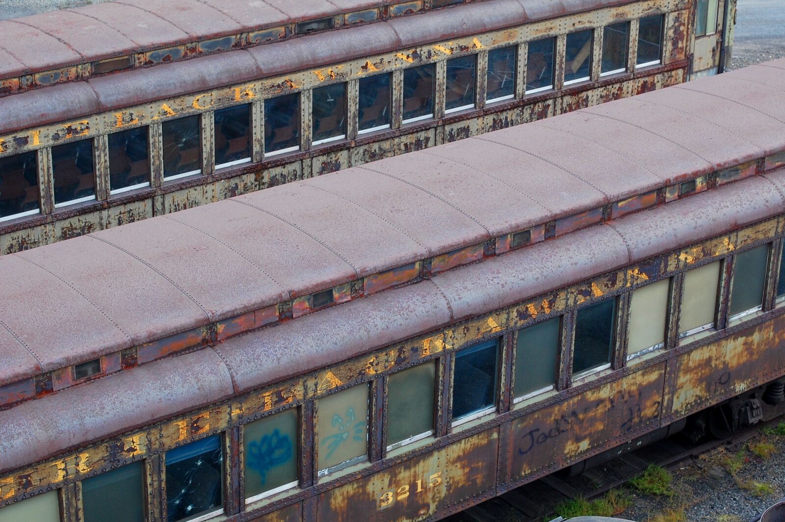 Nikon D40 sample photo. Train yard, transportation, train photography