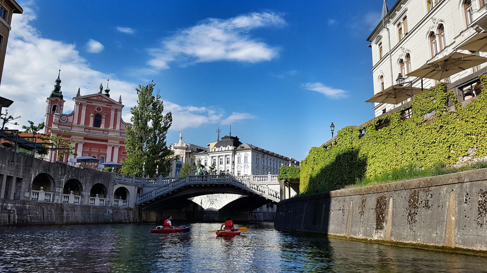 Samsung Galaxy S7 Edge sample photo. Ljubljana, river, slovenia photography