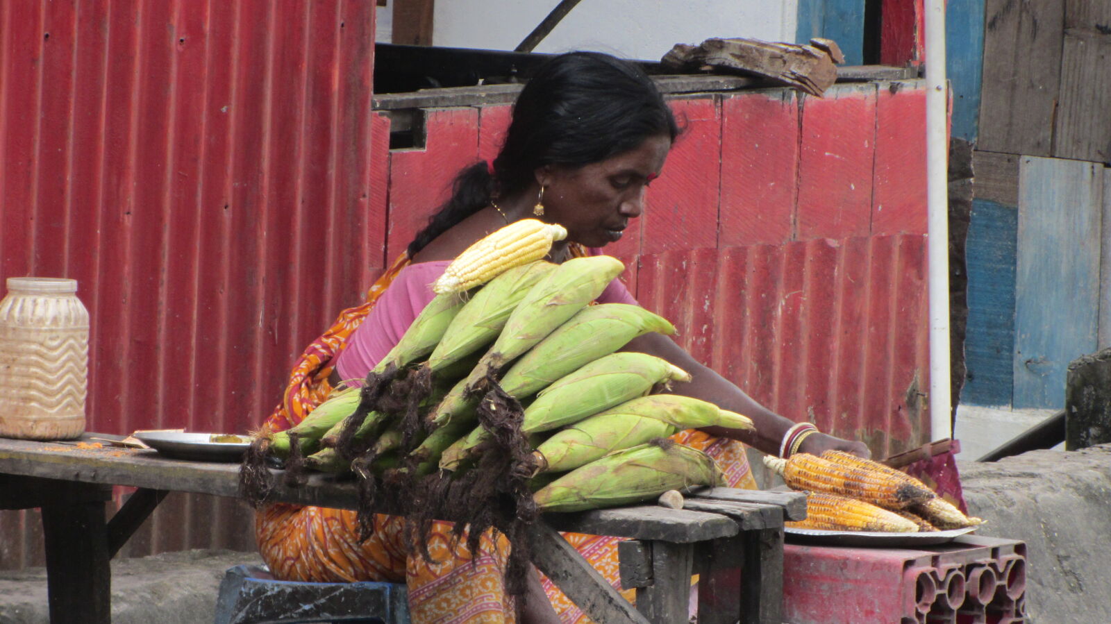 Canon PowerShot SX220 HS sample photo. Corn, errrrrrrrrrrr photography