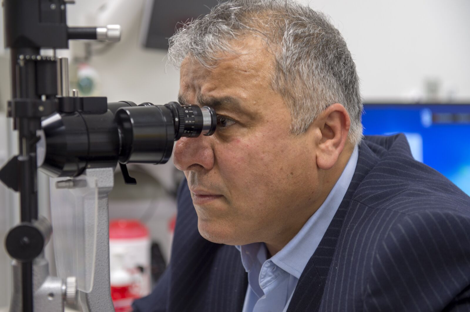 Nikon D4 sample photo. Eyecare, eye test, ophthalmology photography