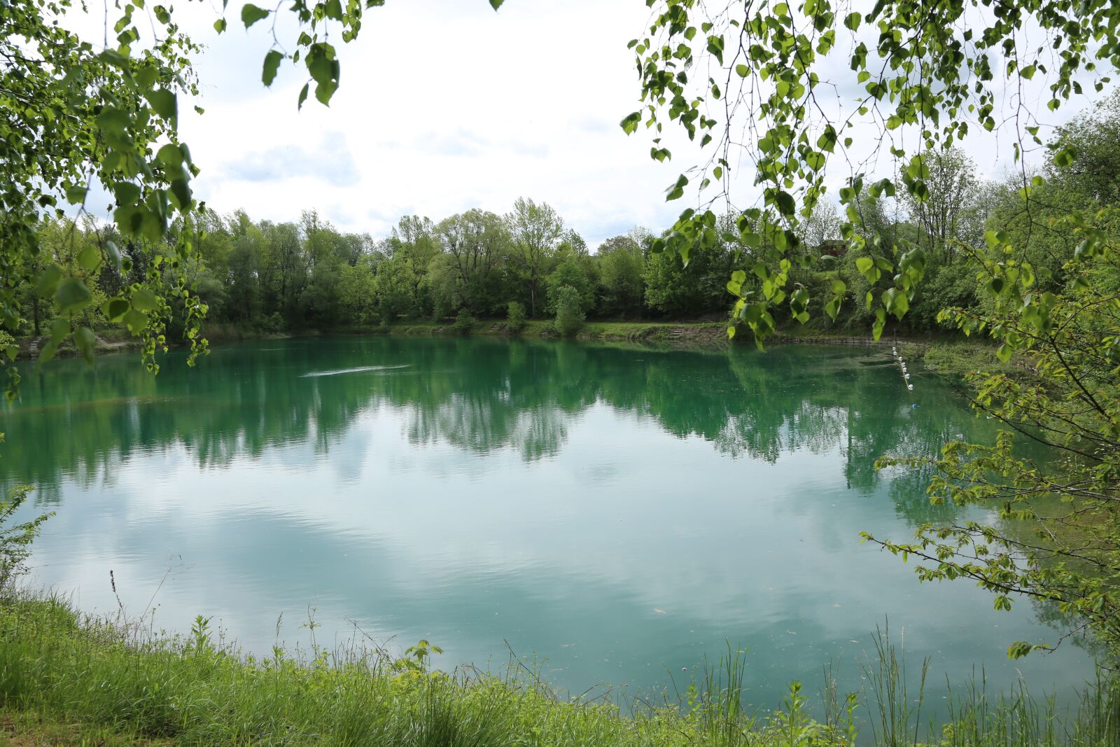 Canon EF 24-105mm F4L IS USM sample photo. Lake, water, trees photography