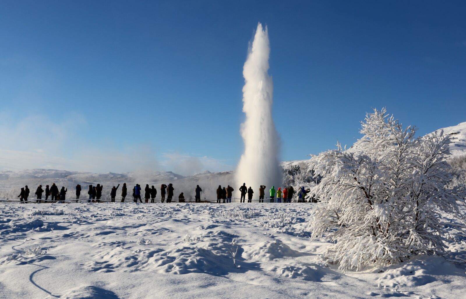 Canon EOS 5D Mark III sample photo. Geyser, iceland, landscape, water photography