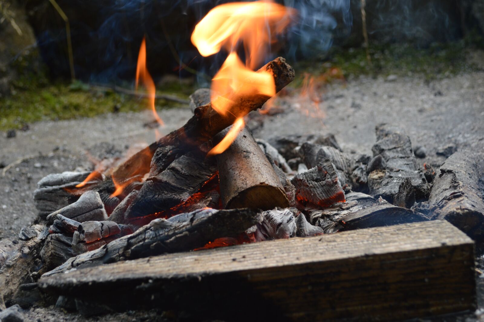 Nikon D3200 sample photo. Fire, campfire, flame photography