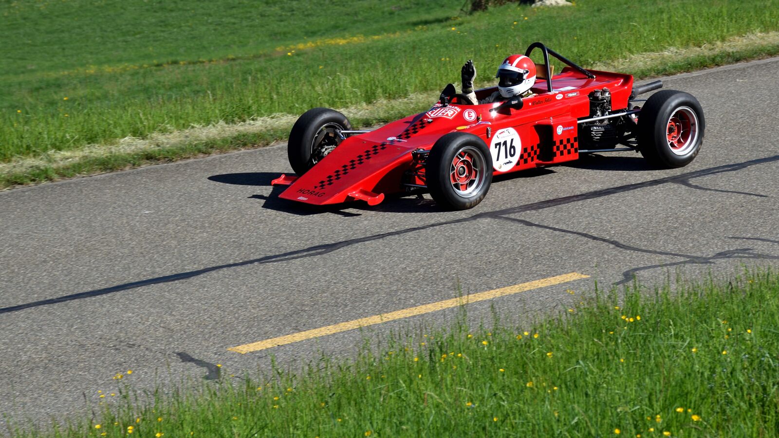 Nikon D5500 sample photo. Racing car, hillclimb, horag photography