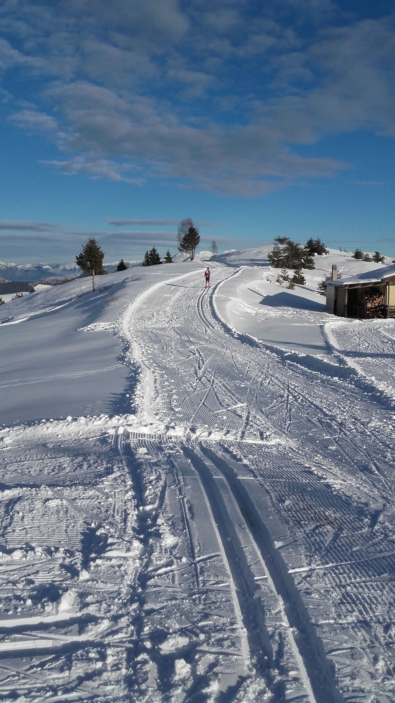 Samsung Galaxy Grand Prime sample photo. Snow, track, sci photography