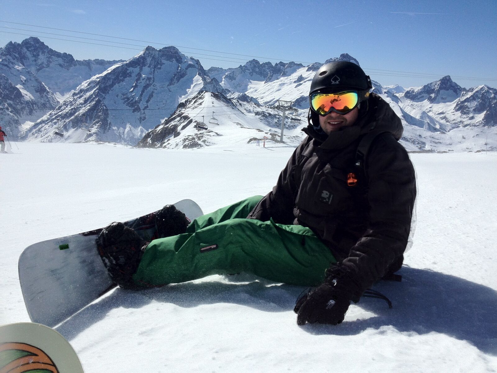 Apple iPhone 4S sample photo. Ski, snowboard, snow photography