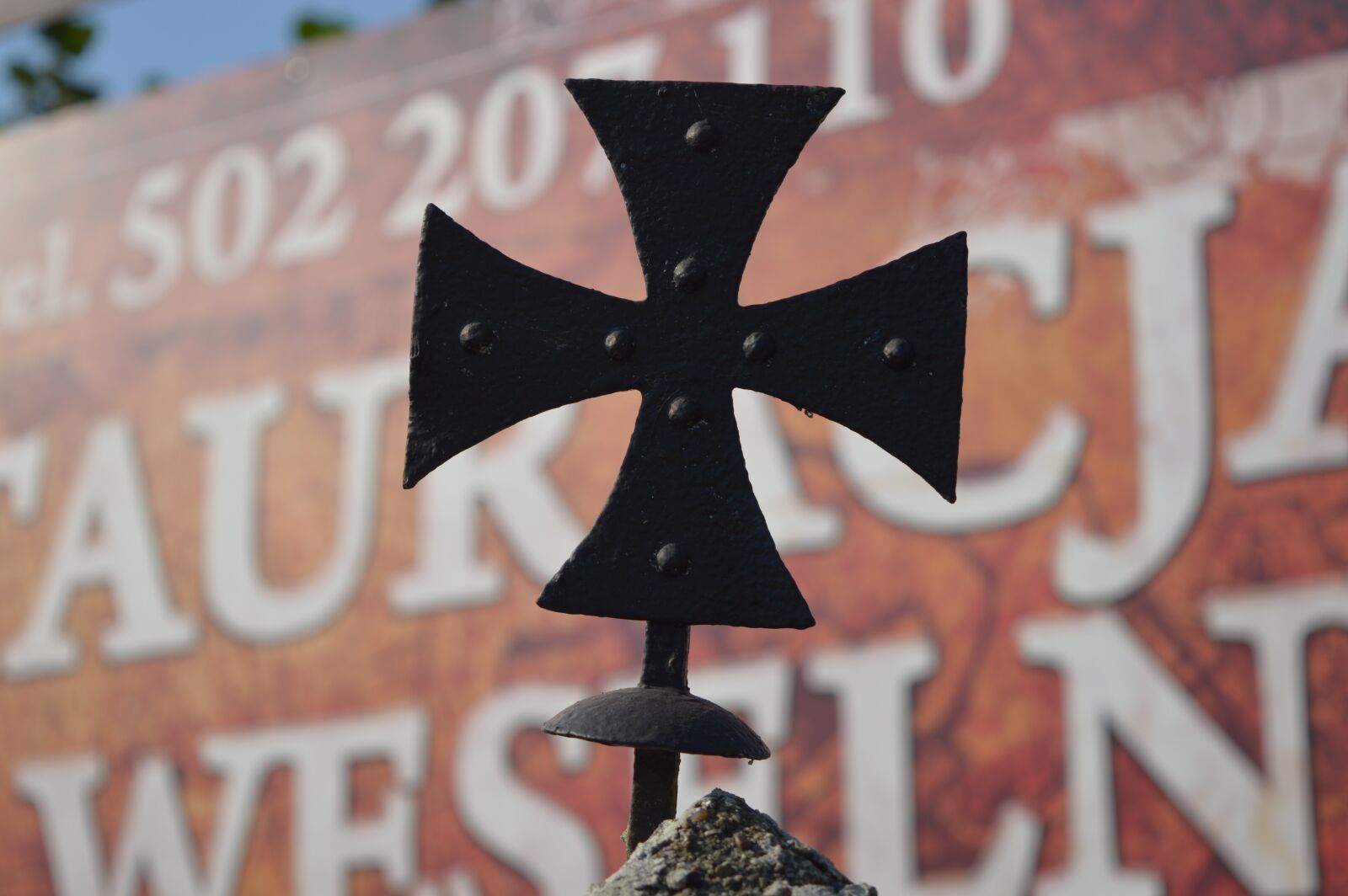 Nikon D3200 sample photo. Cross, the war, maltese photography