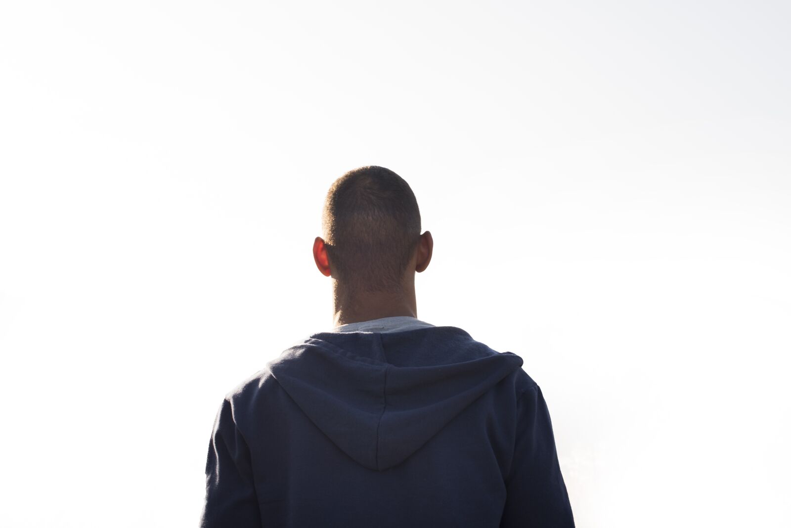 Nikon D750 sample photo. Man, black, eventide photography