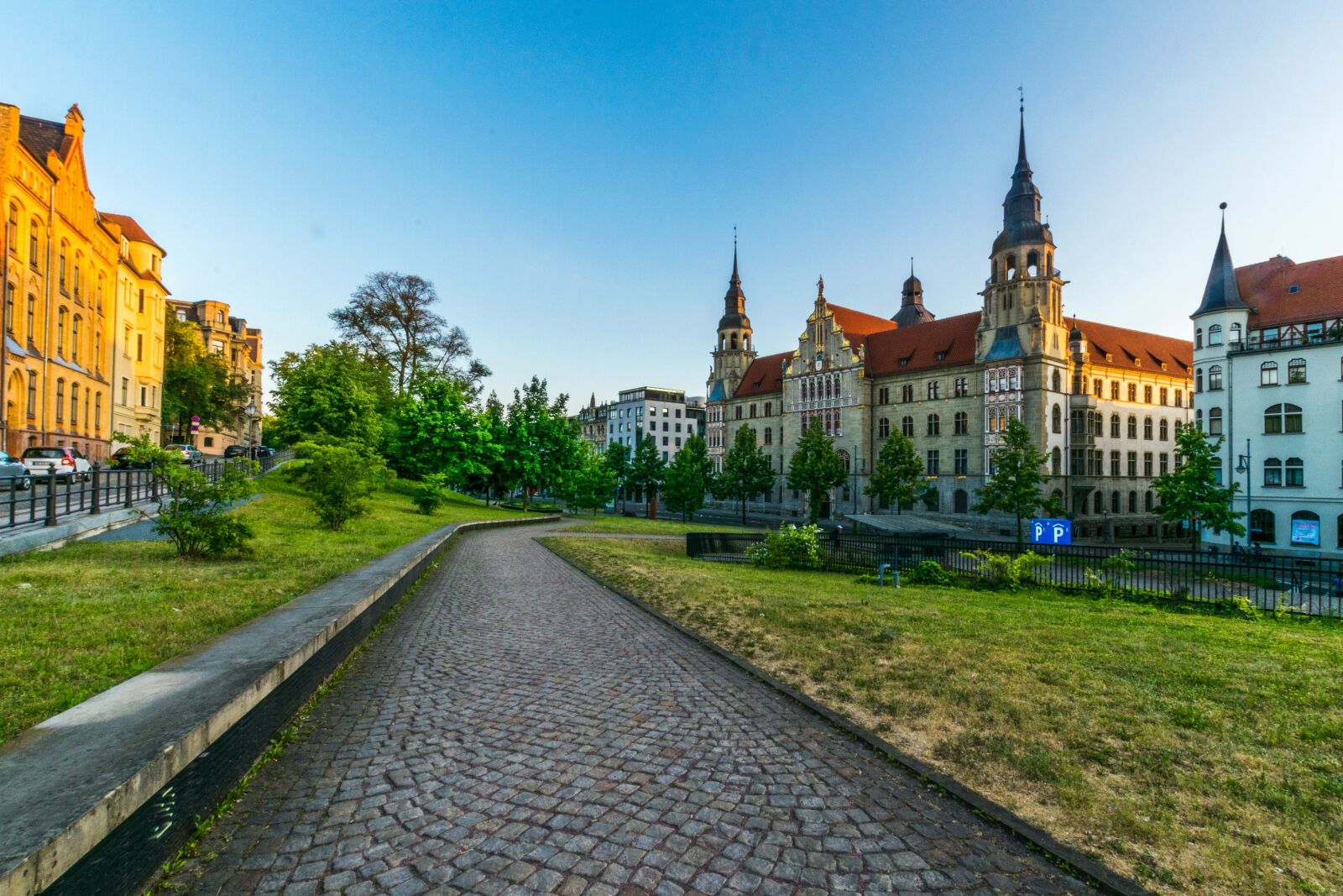 Nikon D5300 sample photo. Hall, halle germany, district photography