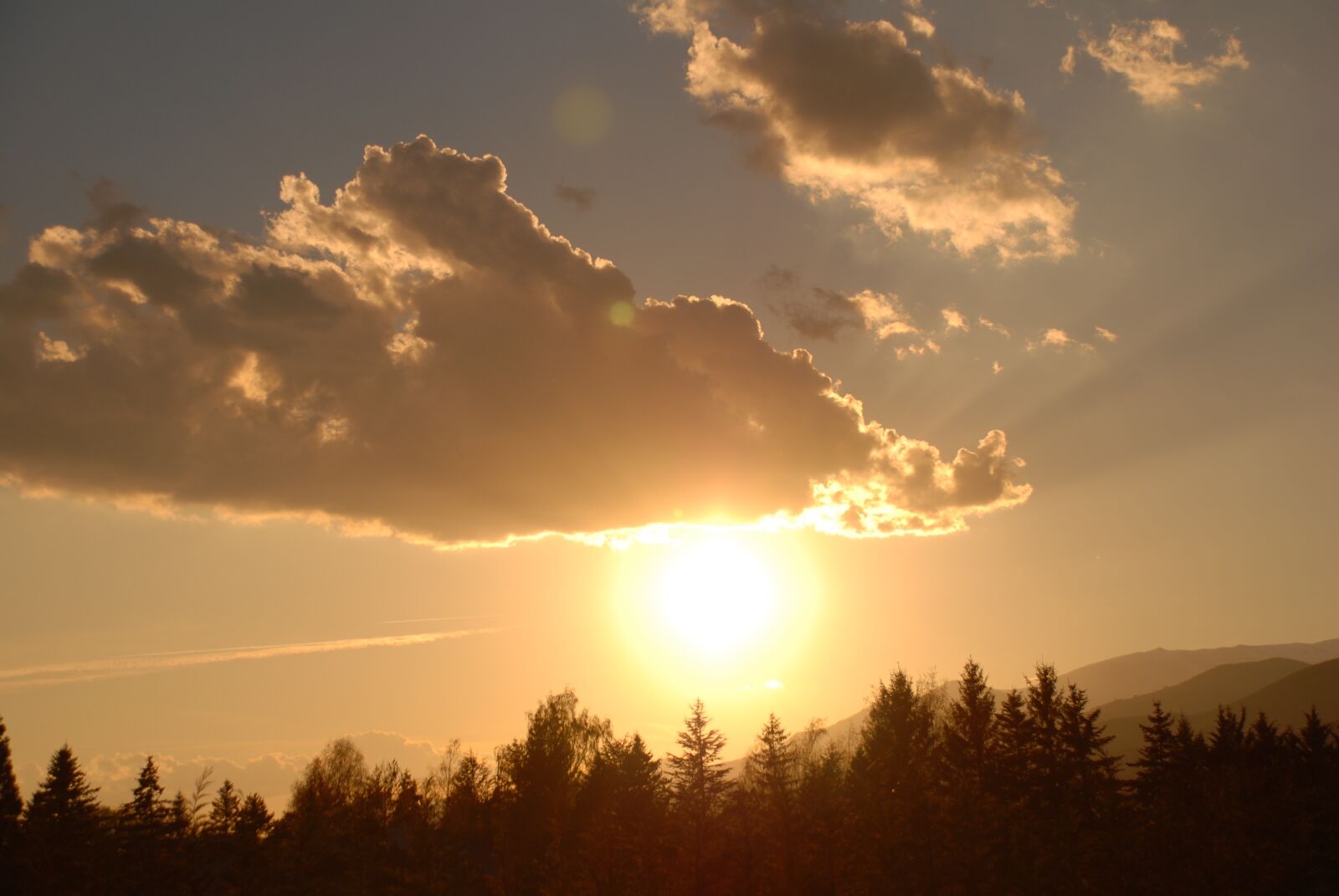 Nikon D80 sample photo. Backlight, cloud, sky photography