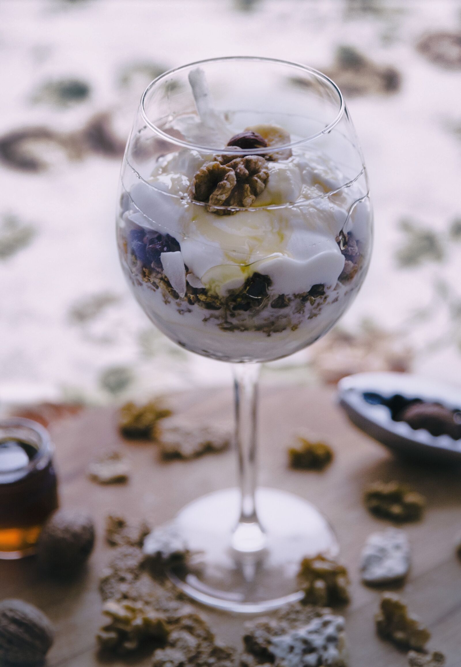Canon EOS 6D sample photo. Yogurt, muesli, breakfast photography