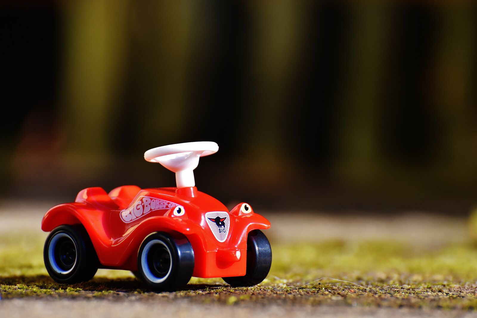 Nikon D7200 sample photo. Bobby car, toys, children photography