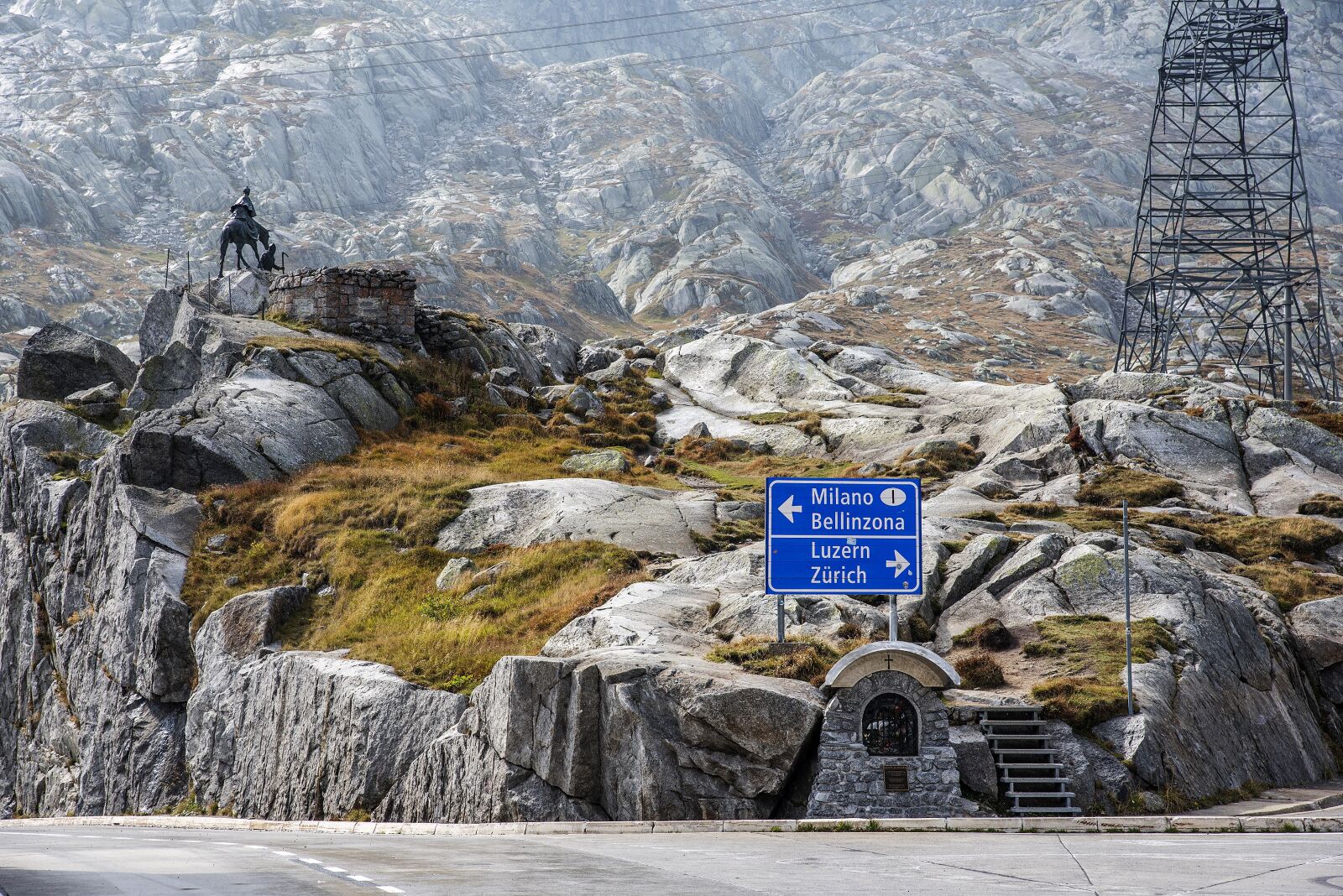 Nikon D750 sample photo. Gotthard, pass, god hard photography