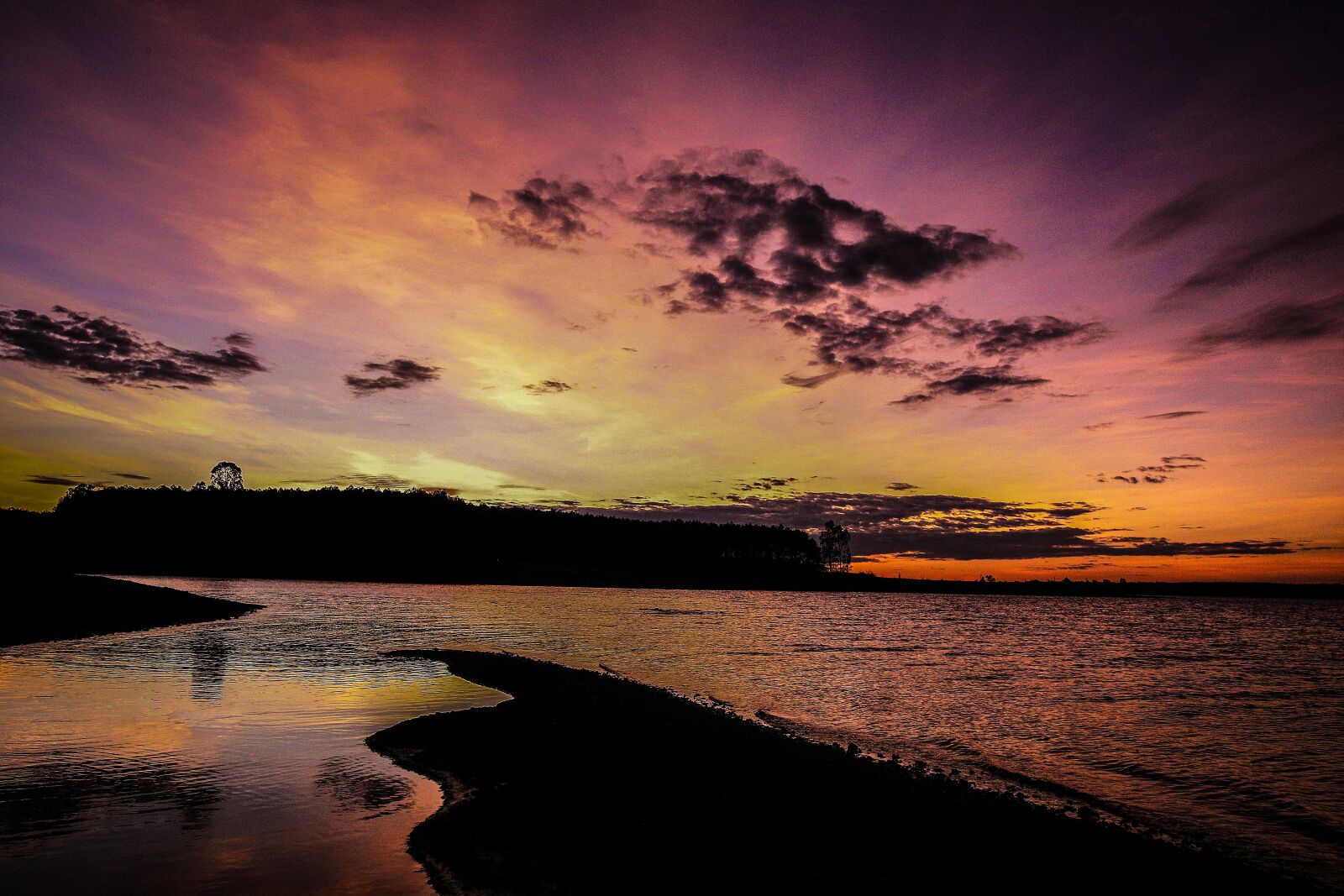 Canon EOS 6D sample photo. Sunset, countryside, dawn photography