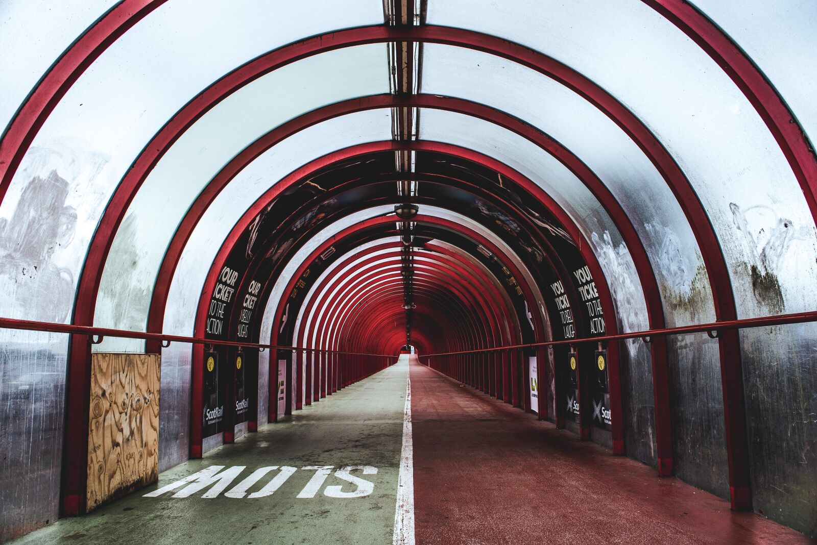 Nikon D750 sample photo. Tunnel, path, slow photography
