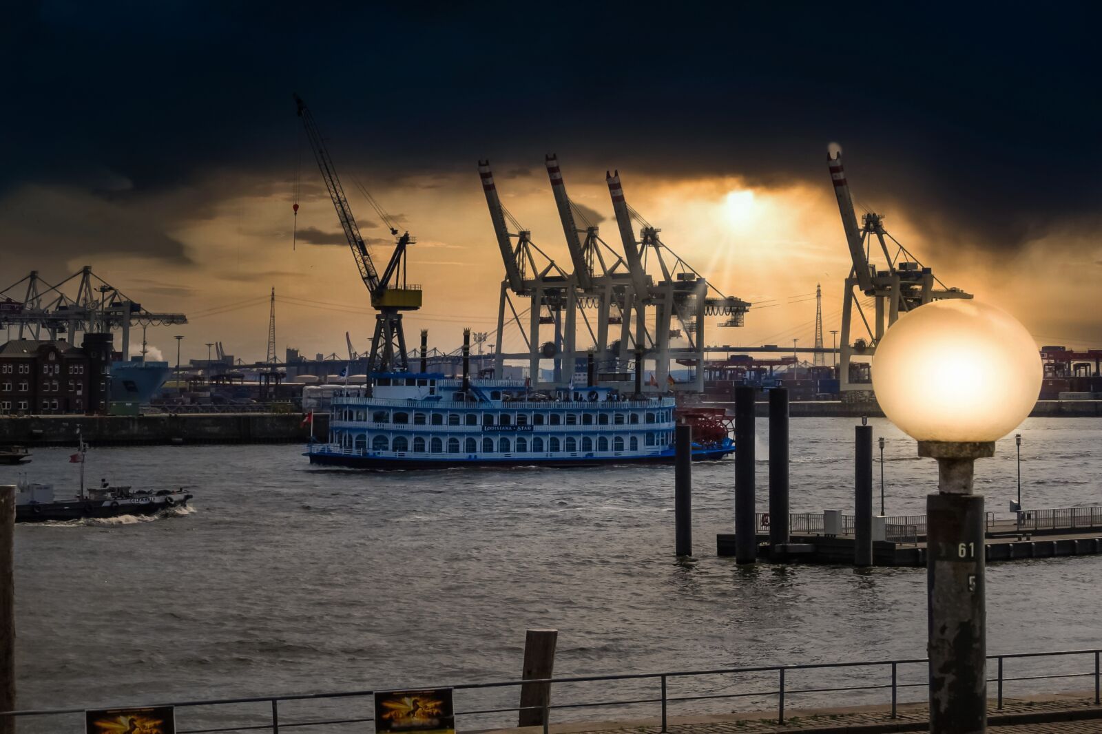 5.0 - 60.0 mm sample photo. Hamburg, port, ships photography