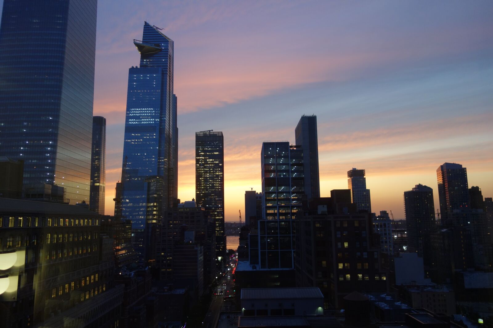 Sony Cyber-shot DSC-RX100 sample photo. New york city, sunset photography