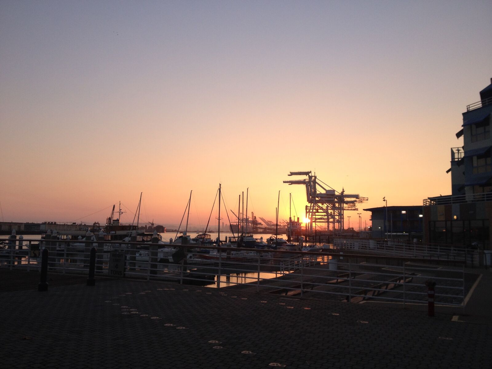iPhone 4S back camera 4.28mm f/2.4 sample photo. Port, sunset, maritime photography
