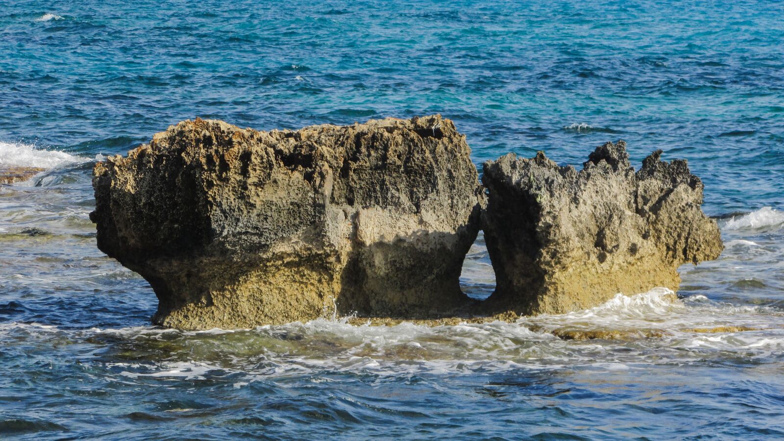 Canon PowerShot SX400 IS sample photo. Cyprus, cavo greko, rock photography