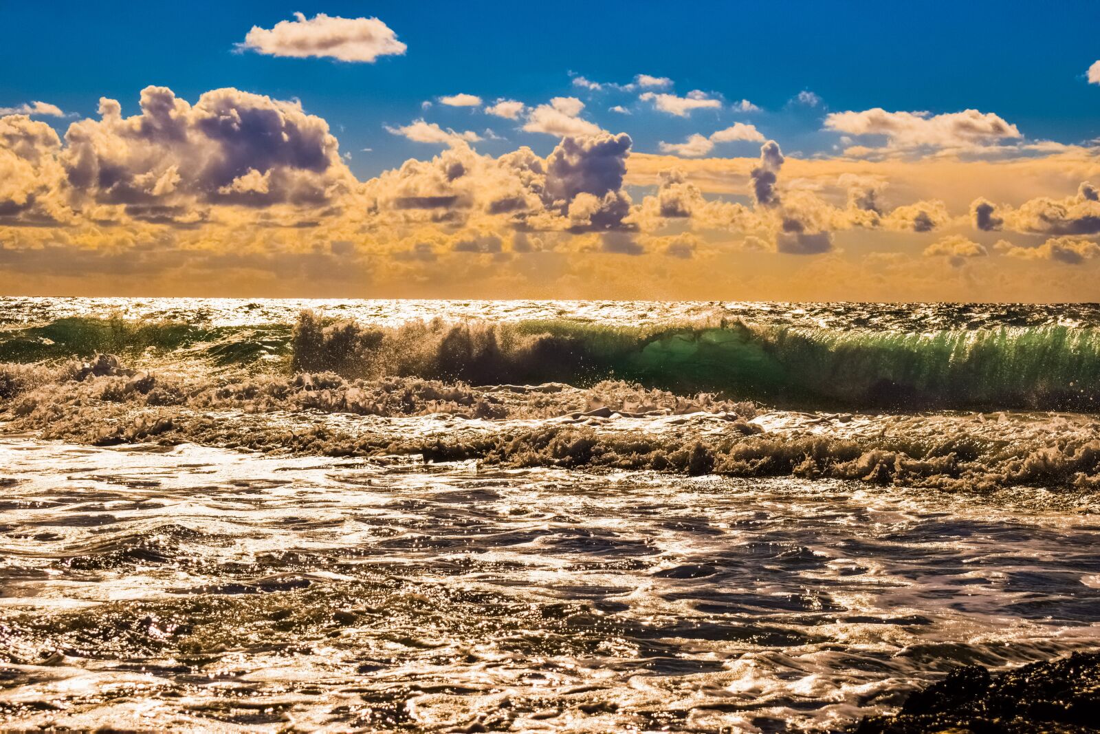 Nikon D3300 sample photo. Sea, wave, sky photography