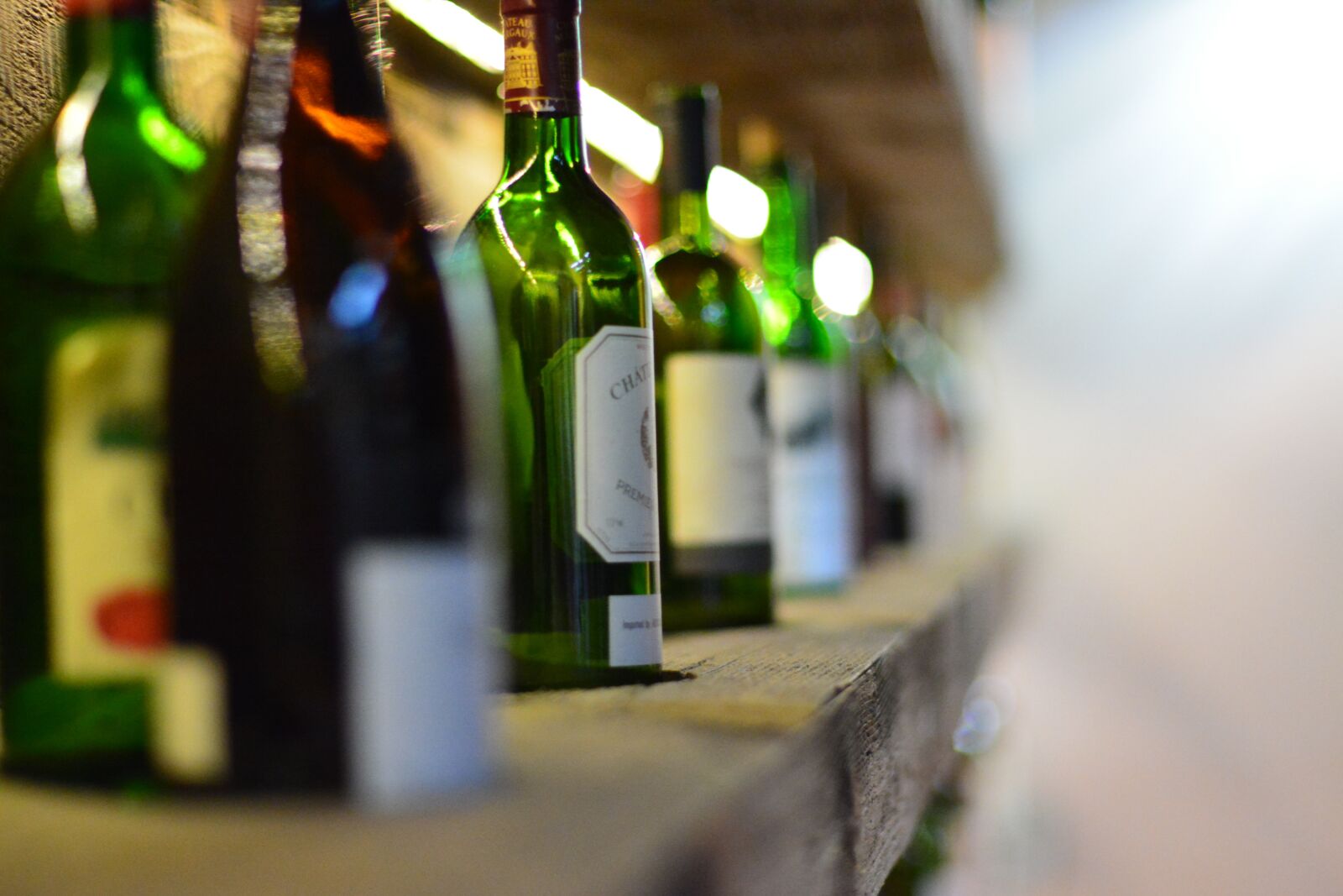 Nikon D7100 sample photo. Bottle, atmosphere, wine photography