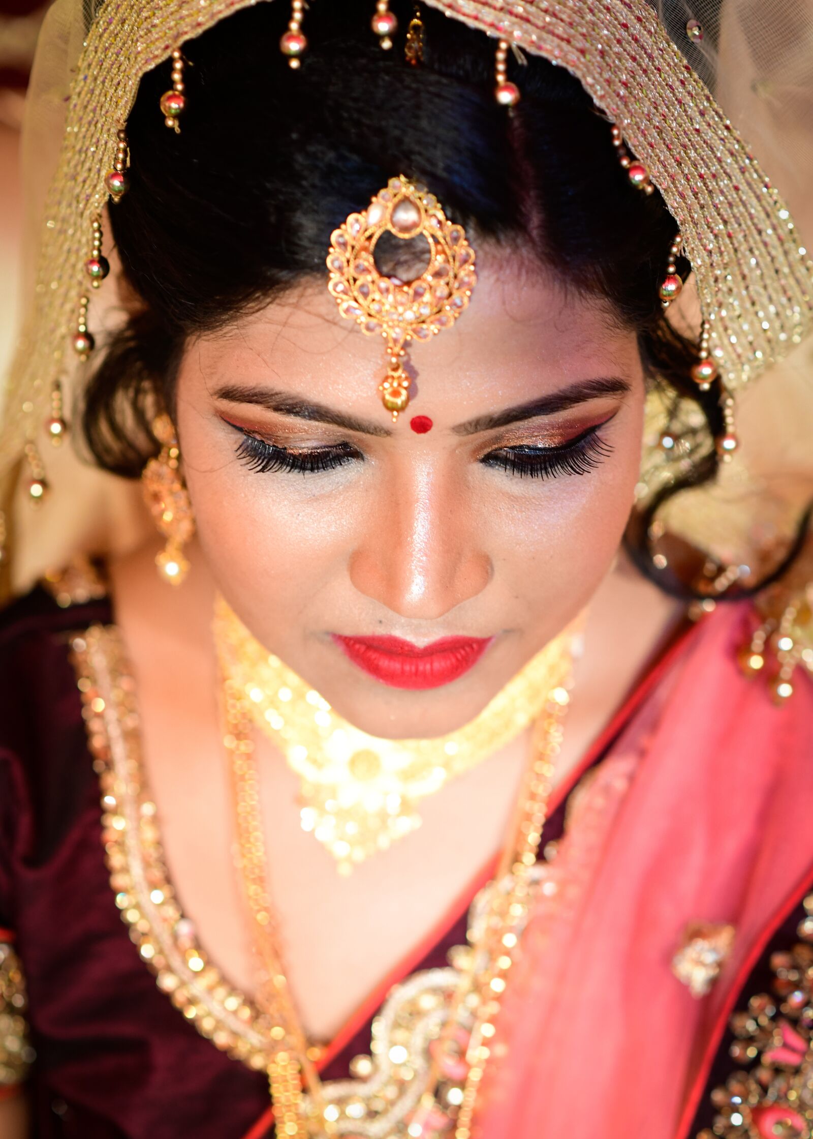 Nikon D850 sample photo. Jewelry, fashion, veil photography