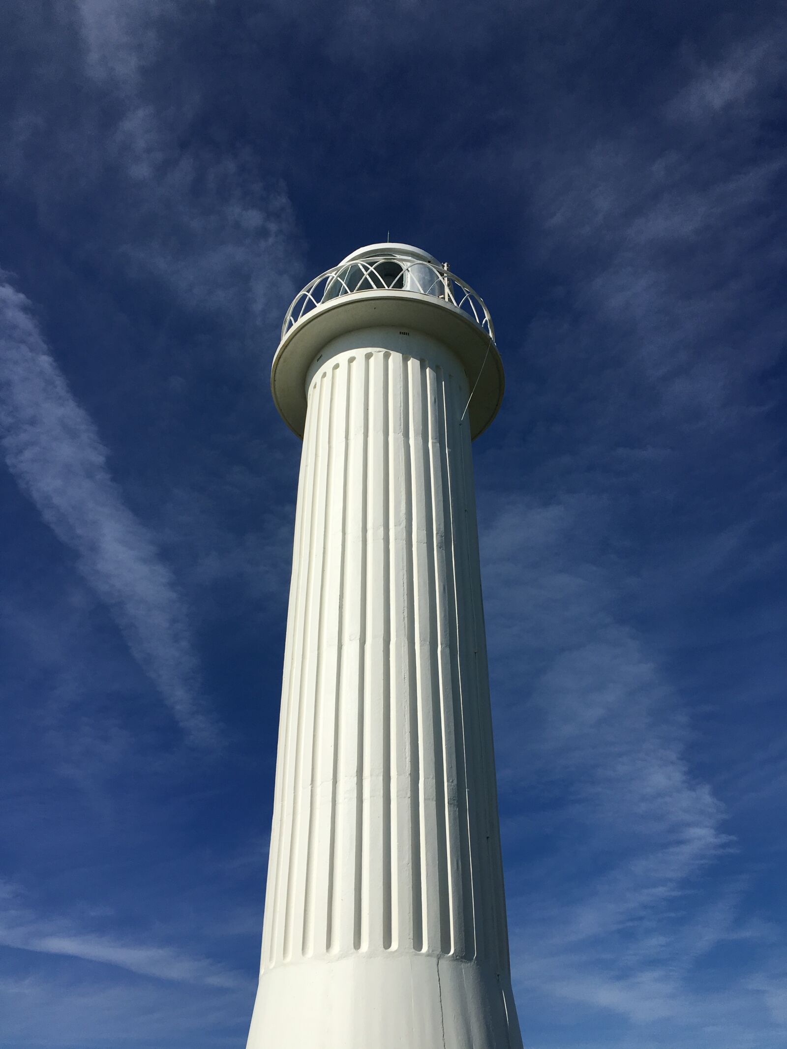 Apple iPhone 6s sample photo. Lighthouse, sky, white photography