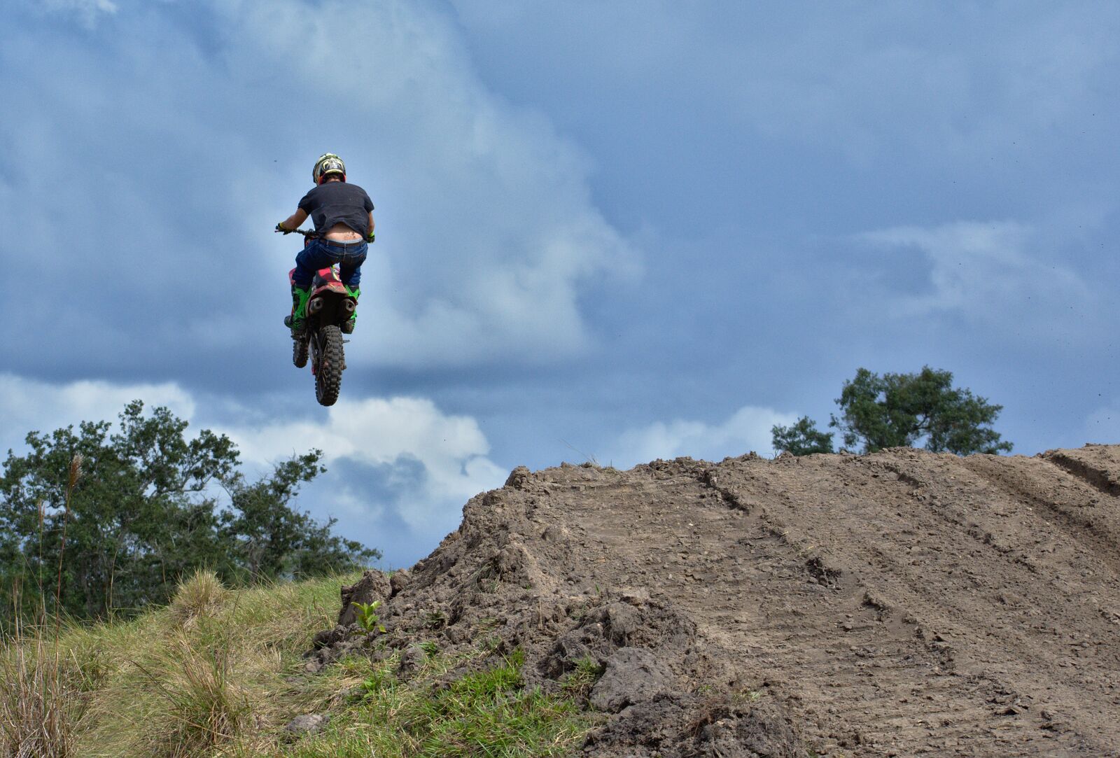 Nikon D7200 sample photo. Sky, motocross, ramp photography