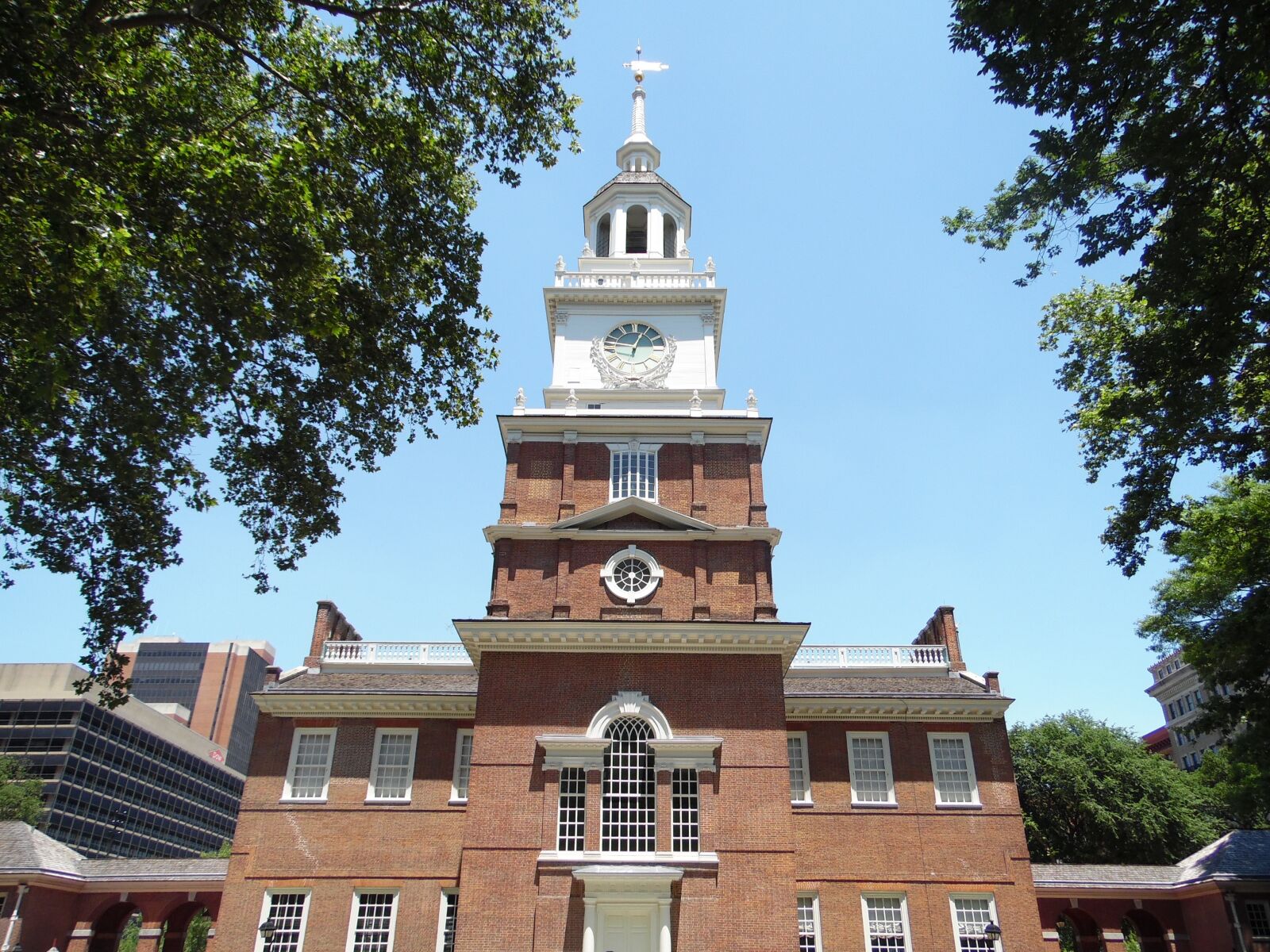 Samsung WB1100F/WB1101F/WB1102F sample photo. Independence hall, philadelphia, historic photography