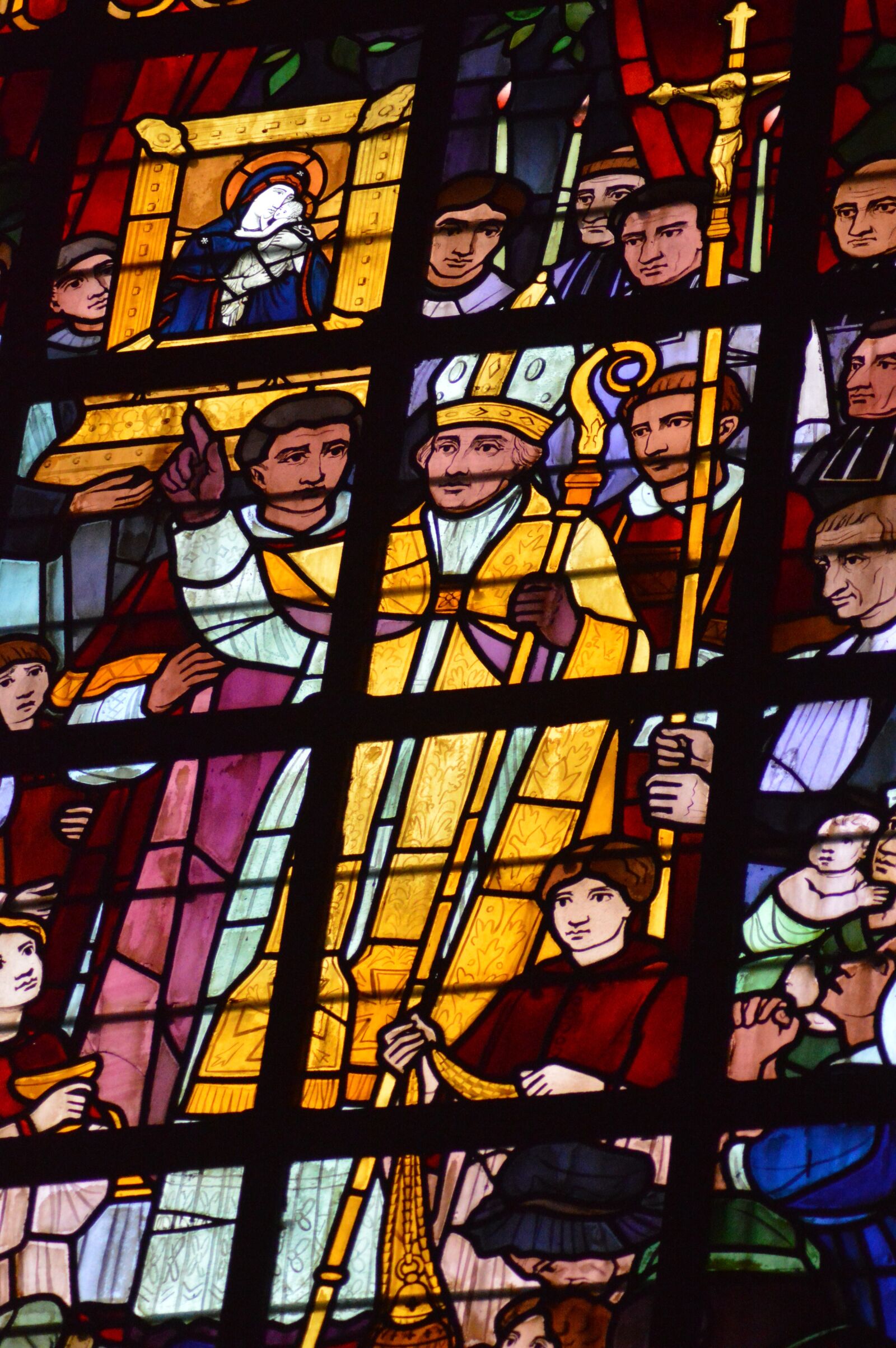Nikon D3200 sample photo. Stained glass, window, church photography