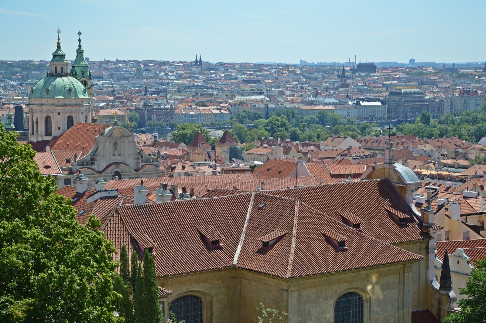 Nikon D3200 sample photo. Prague, panorama, czech republic photography