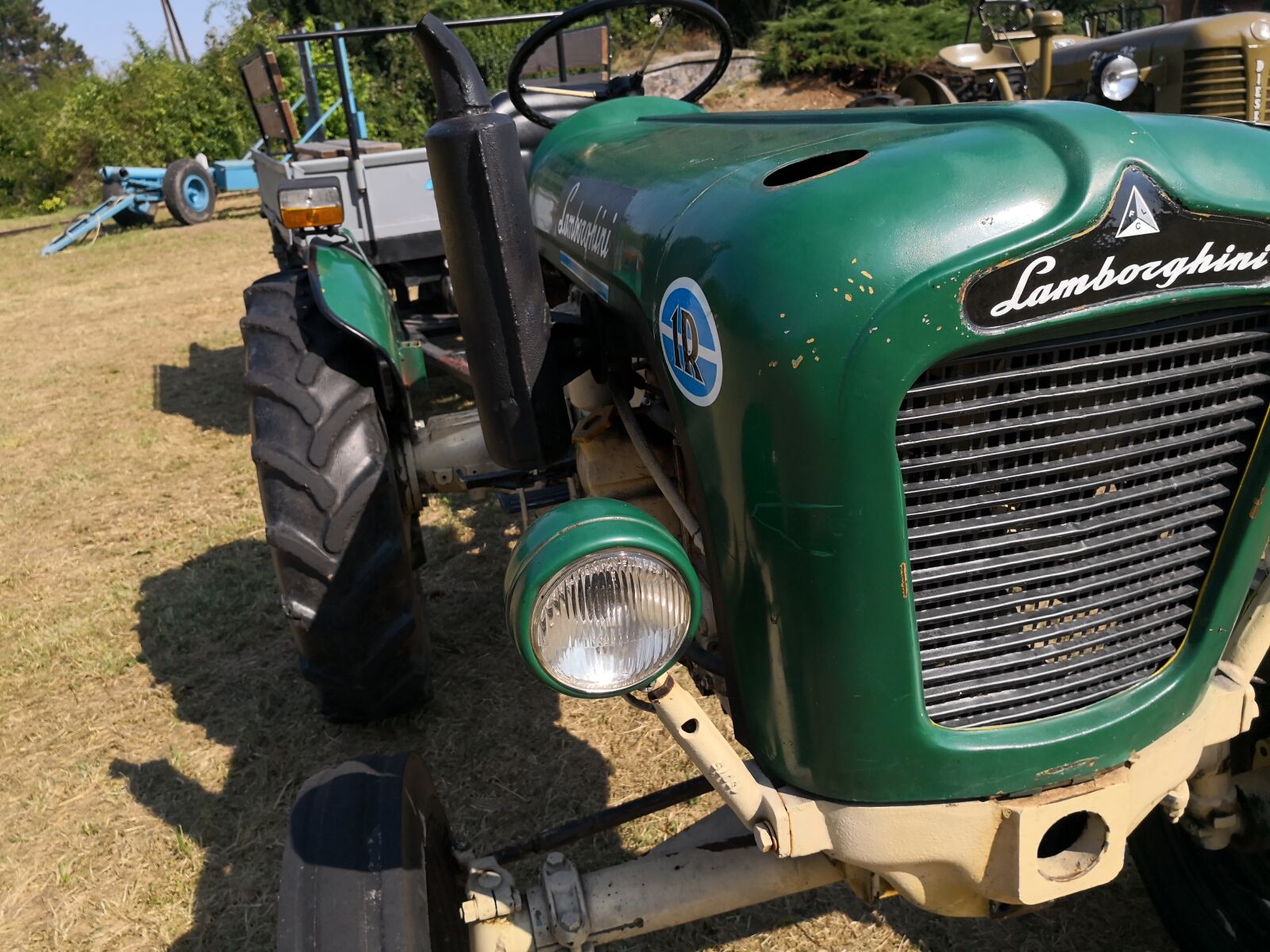 HUAWEI Mate 10 Pro sample photo. Tractor, lamborghini, tractors photography
