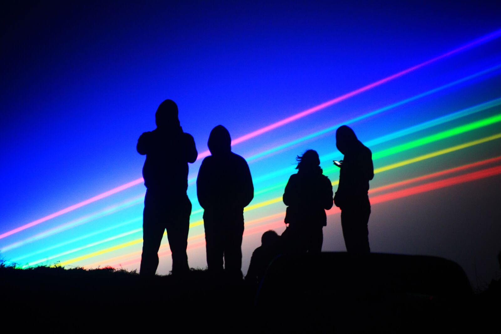 Canon EOS 5D Mark II sample photo. Rainbow, youth, colorful photography
