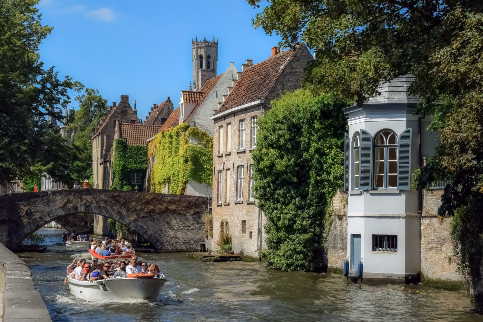 Nikon D3300 sample photo. Belgium, brugge, canal photography