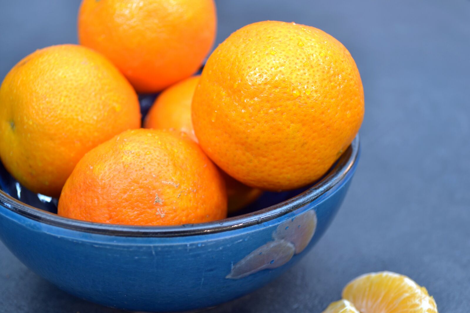 Nikon D3100 sample photo. Mandarins, bowl, orange photography