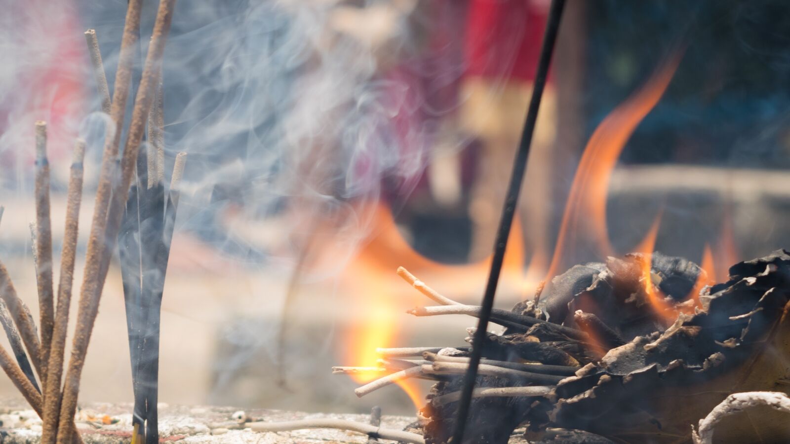 Nikon D5300 sample photo. Faith, fire, incense photography