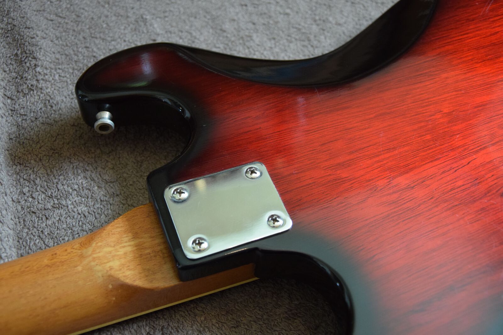 Nikon D5300 sample photo. Guitar, red, instrument photography