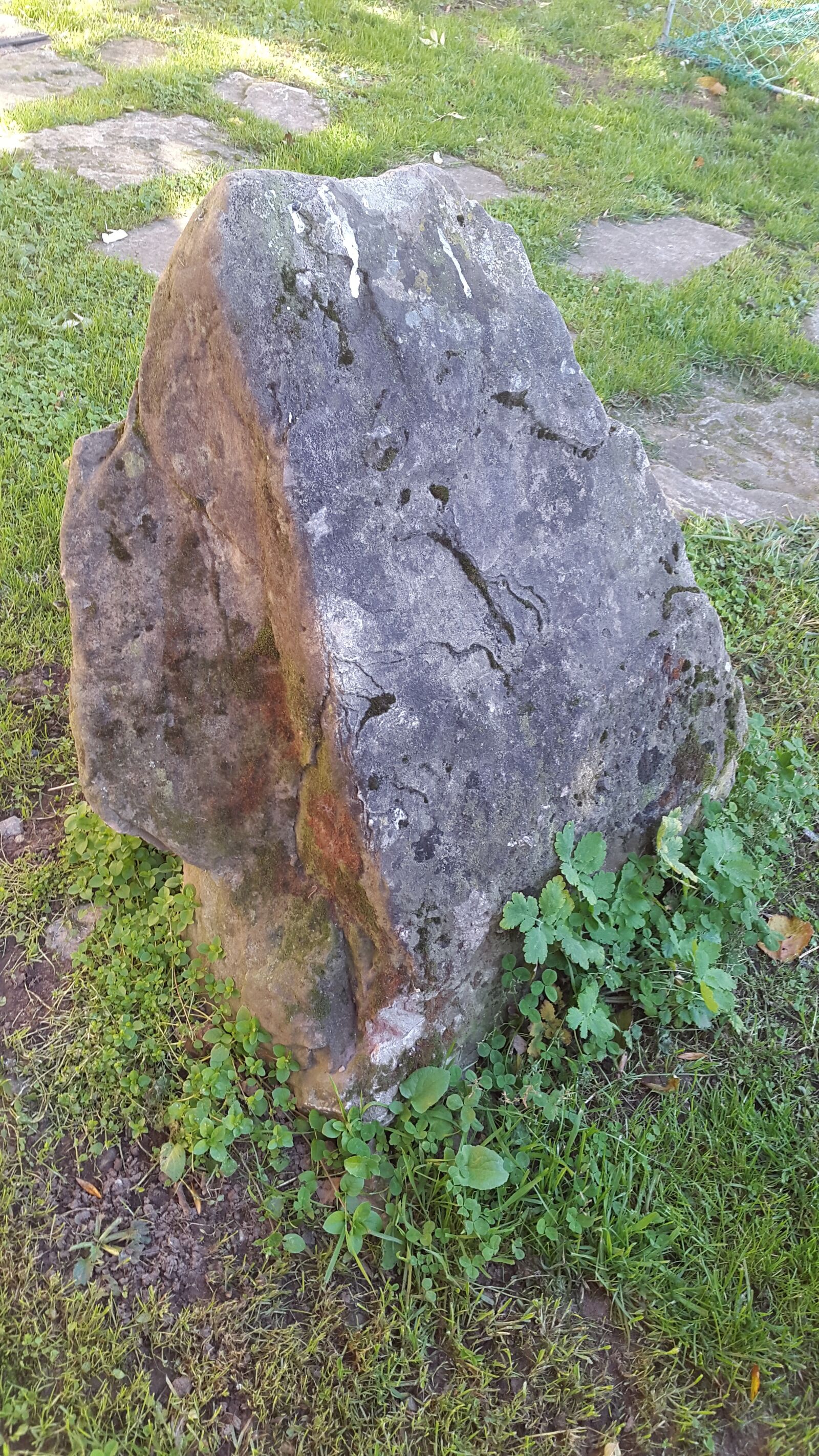 Samsung Galaxy Alpha sample photo. Stone, moss, limescale photography