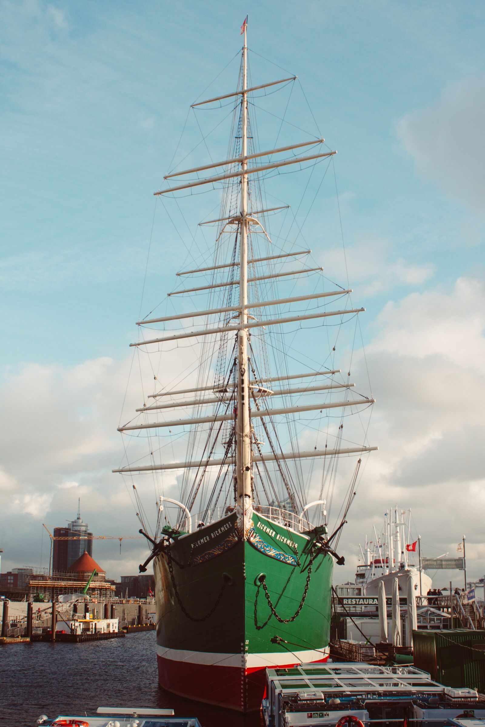 Canon EF 28-80mm f/3.5-5.6 sample photo. Hamburg, port, rickmer rickmers photography