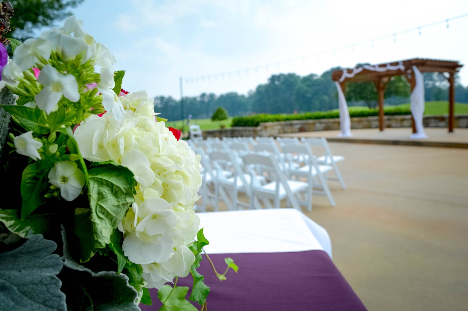 Nikon D3200 sample photo. Wedding, outdoor, table photography