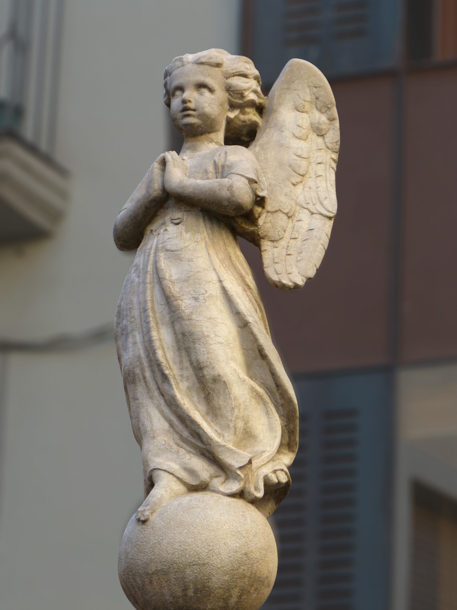 Panasonic DMC-FZ62 sample photo. Angel, statue, olot photography