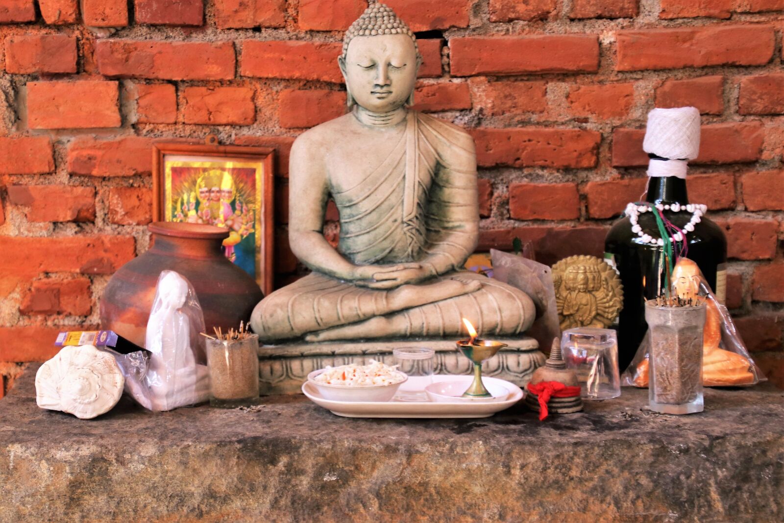 Canon EOS 80D sample photo. Buddha, sit, one photography