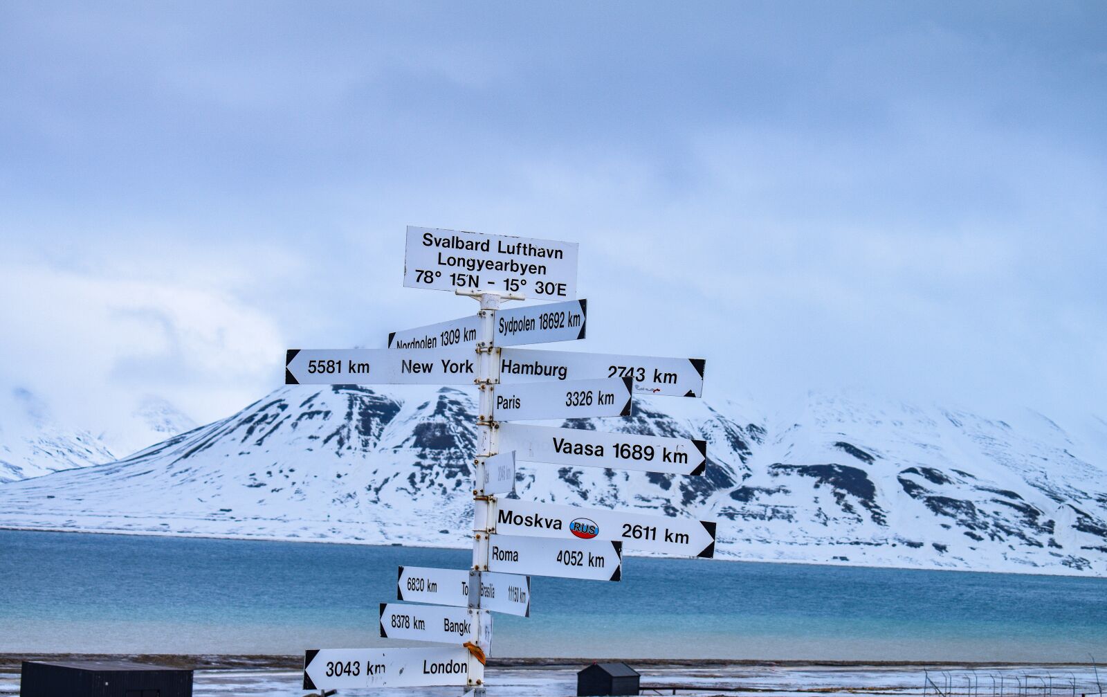Nikon D3300 sample photo. Road sign, sign, arctic photography