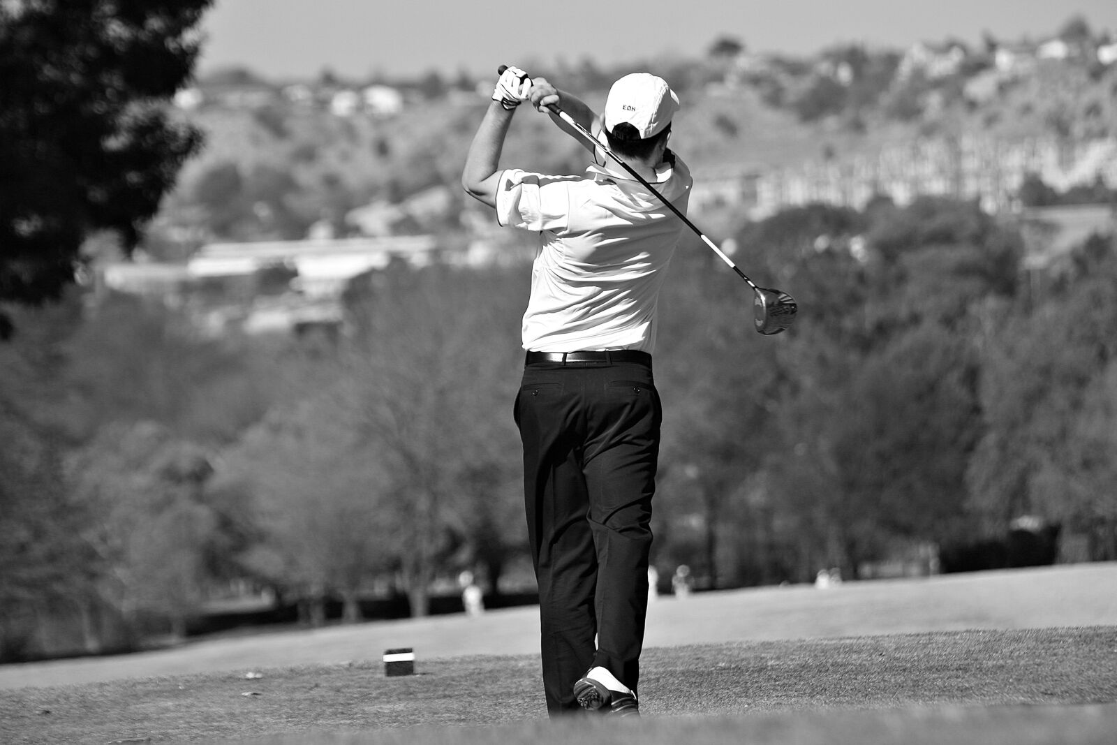 Canon EOS 5D sample photo. Sport, golf, golfer photography