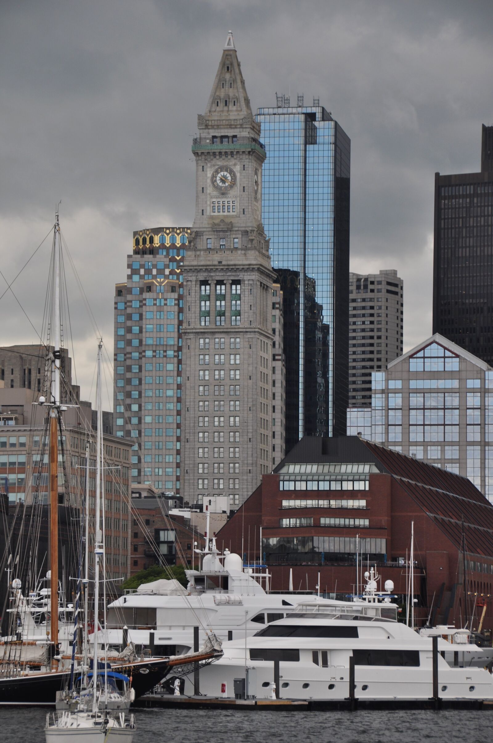 Nikon D5000 sample photo. Boston, port, building photography