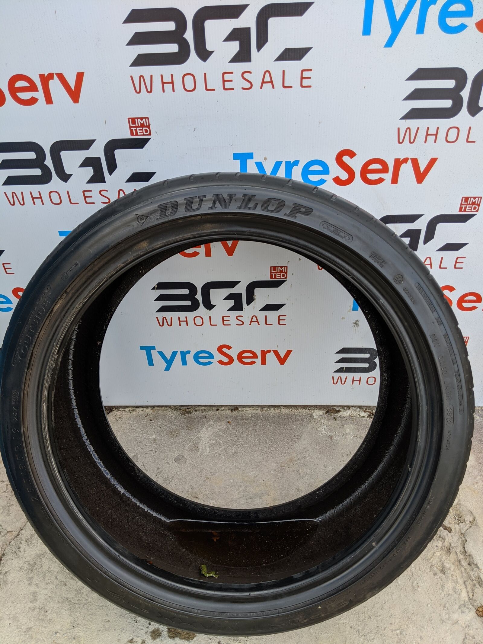 Google Pixel 3a XL sample photo. Tyre, part, worn photography