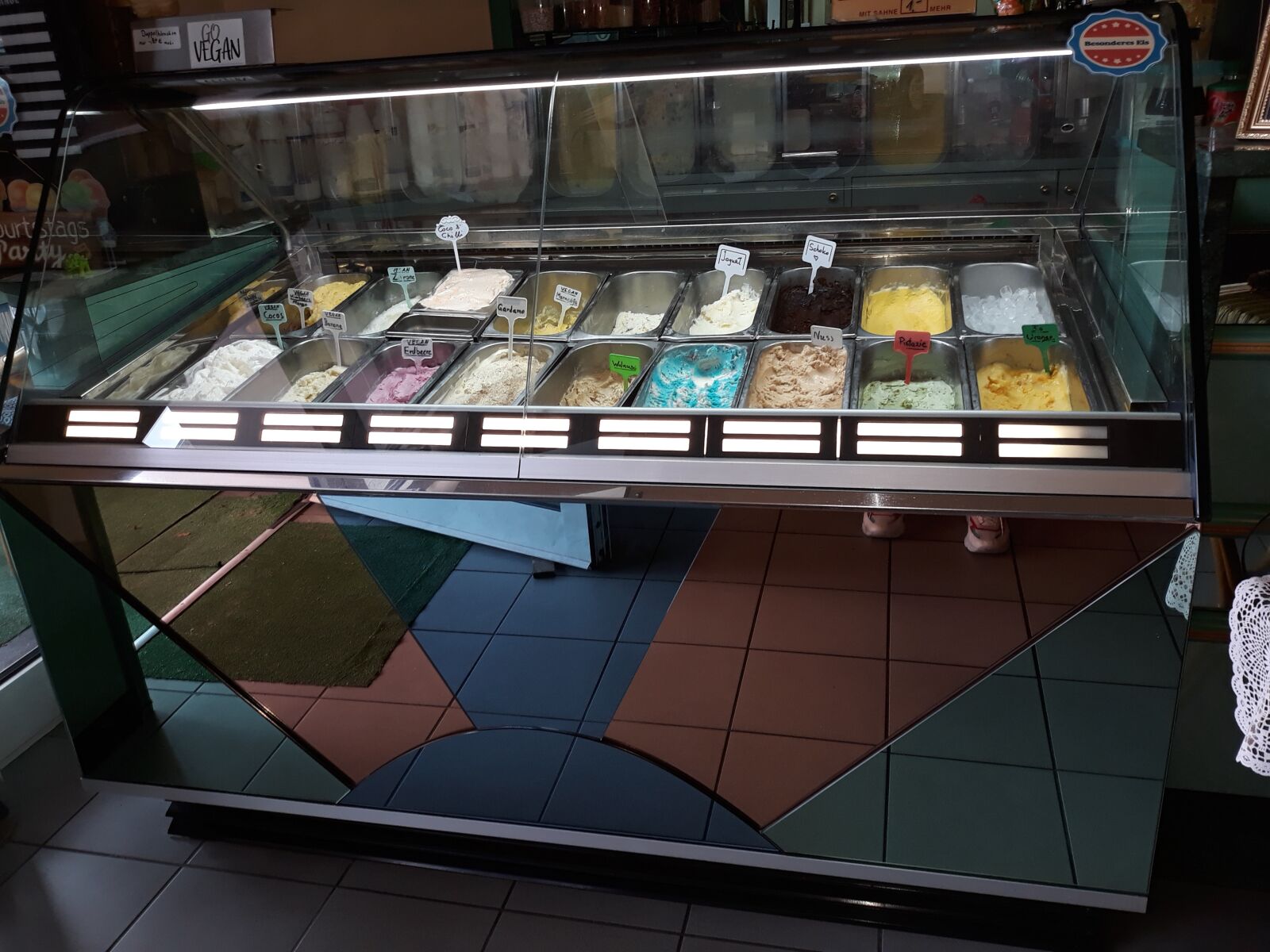 Samsung Galaxy J7 sample photo. Ice cream, ice freezer photography